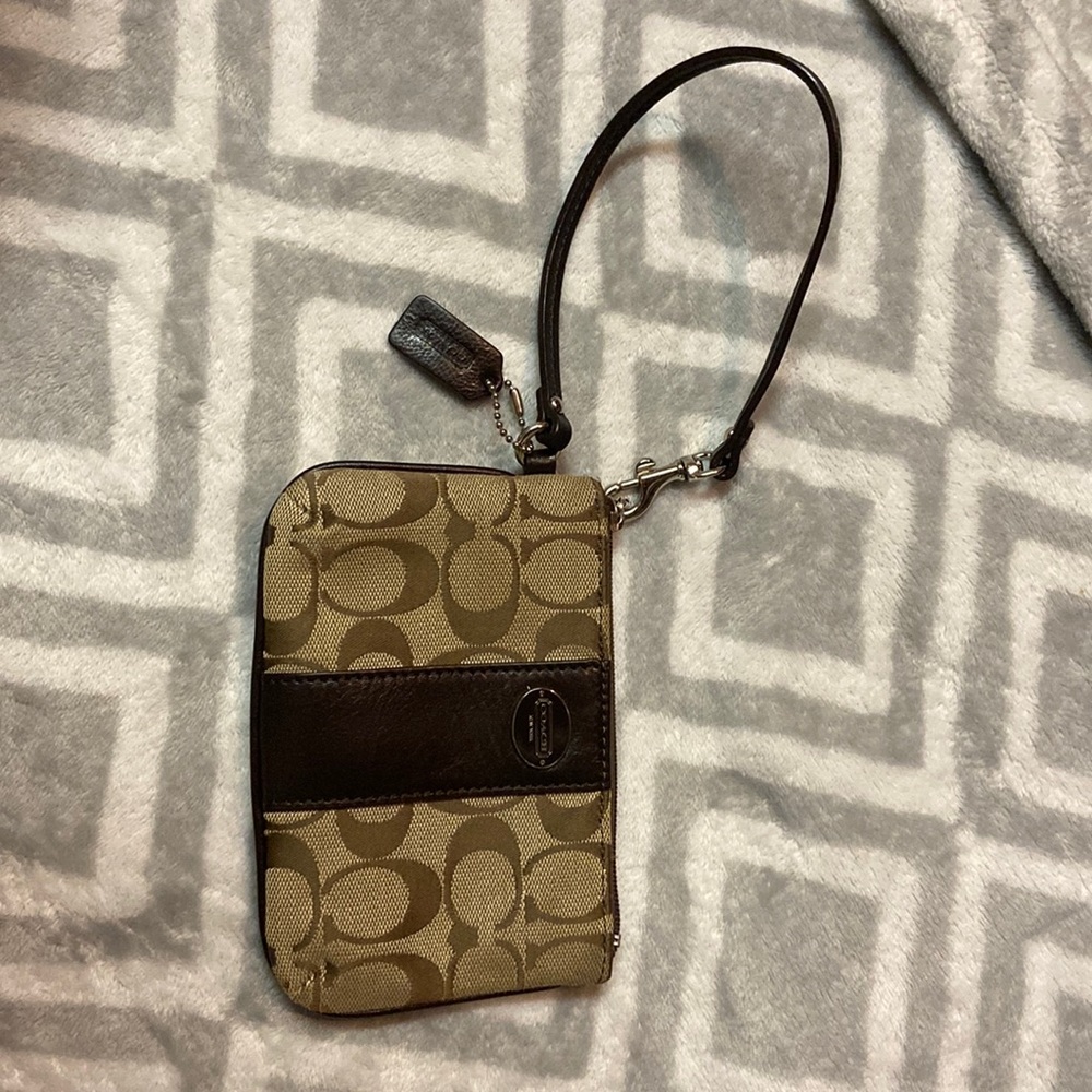 Coach wristlet
